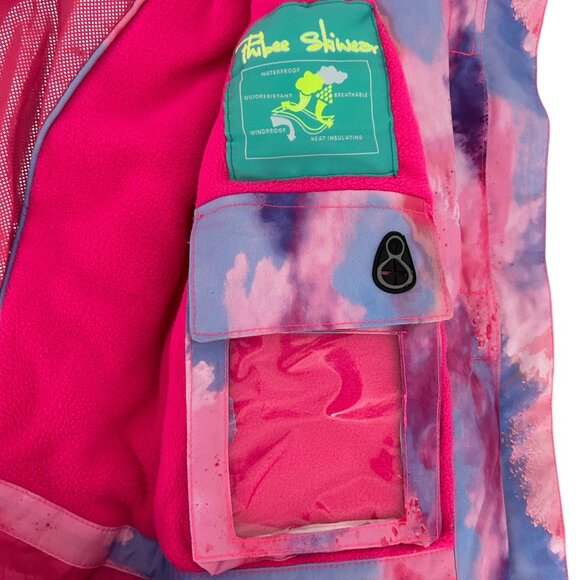 PHIBEE Pink Waterproof Windproof Outdoor Warm Snowboard Ski Winter Jacket (8) - Picture 13 of 16